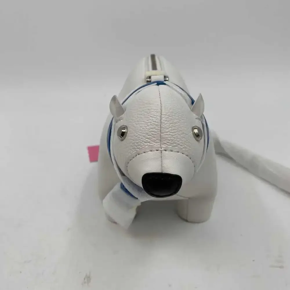Kate Spade White Blue Arctic Friends Polar Bear Crossbody Bag | OS